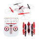 Квадрокоптер Syma X56W 355мм складной HD WiFi камера белый